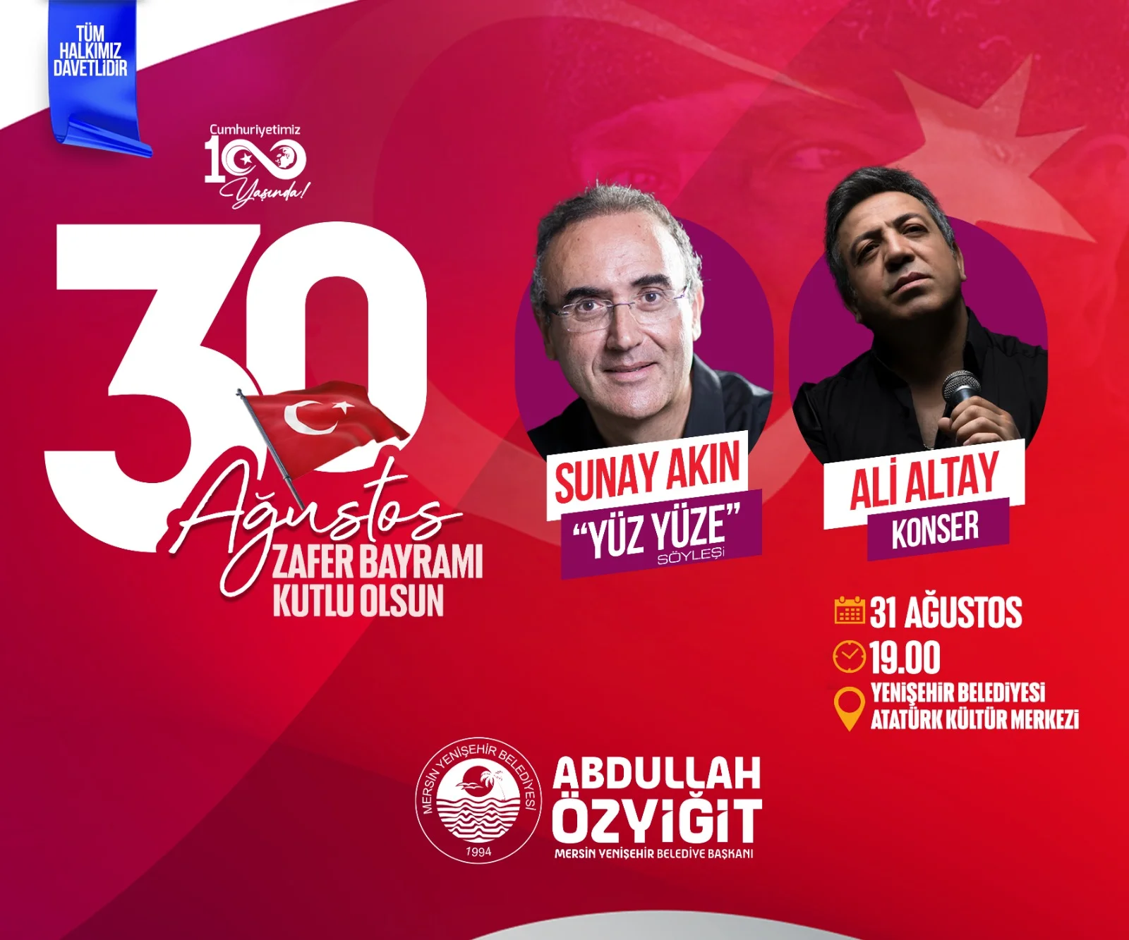 30 Ağustos Zafer Bayramı Etkinlikleri