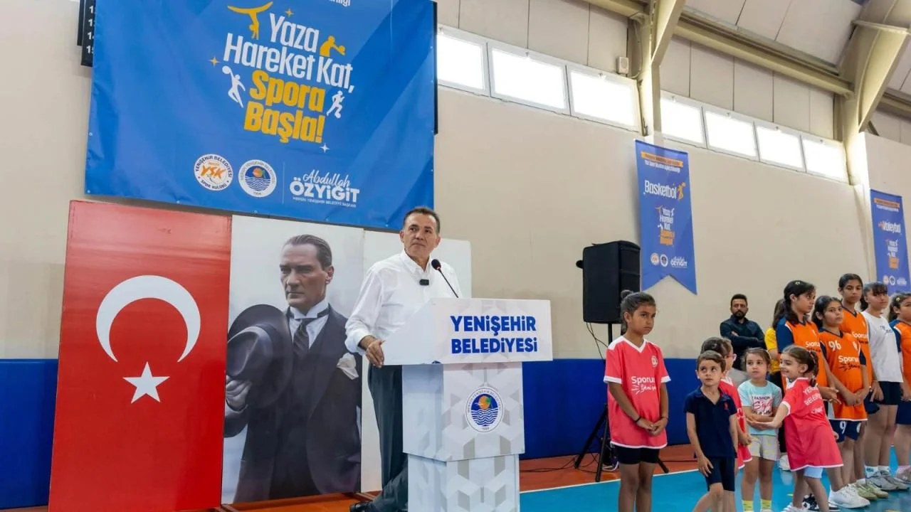 Yenişehir’de spor dolu yaz