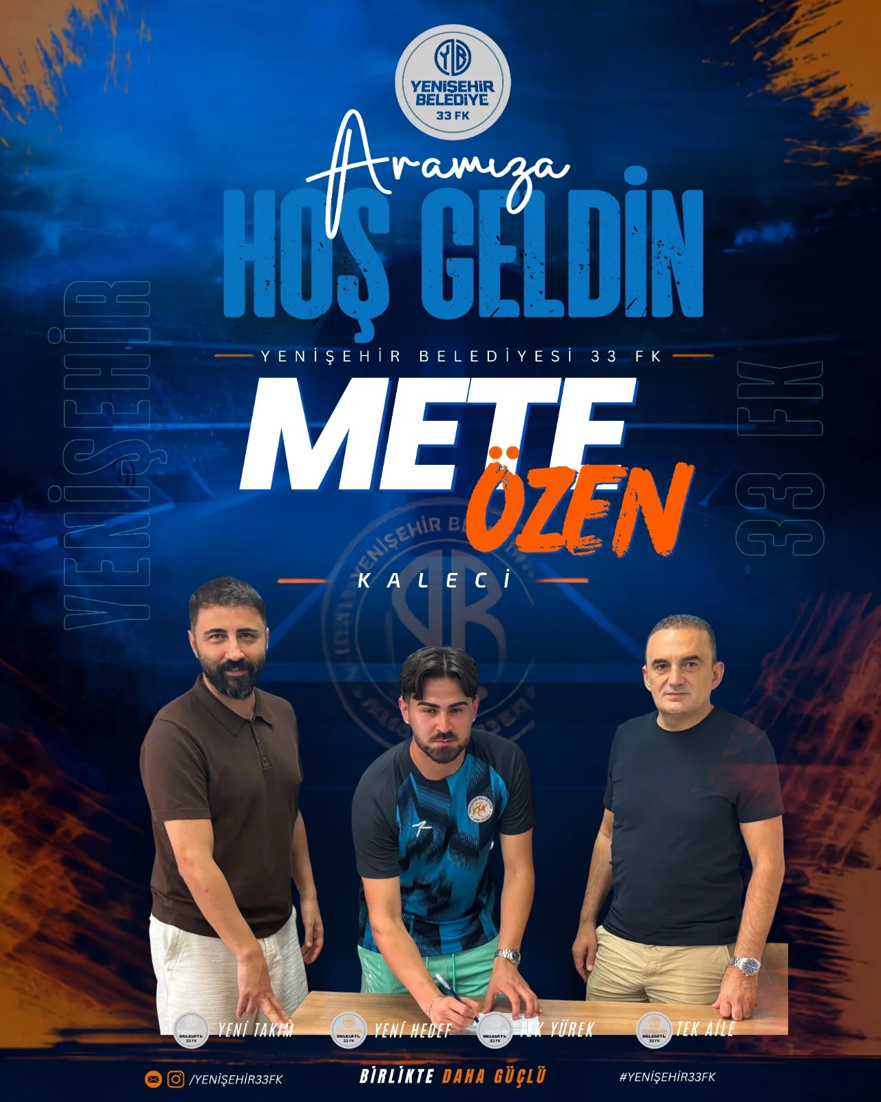 Yenişehir Belediyesi 33 FK’dan transfer şov!