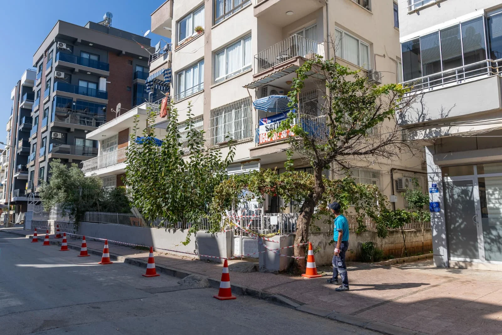 Yenişehir Belediyesi çökme bölgesinde tüm önlemleri aldı